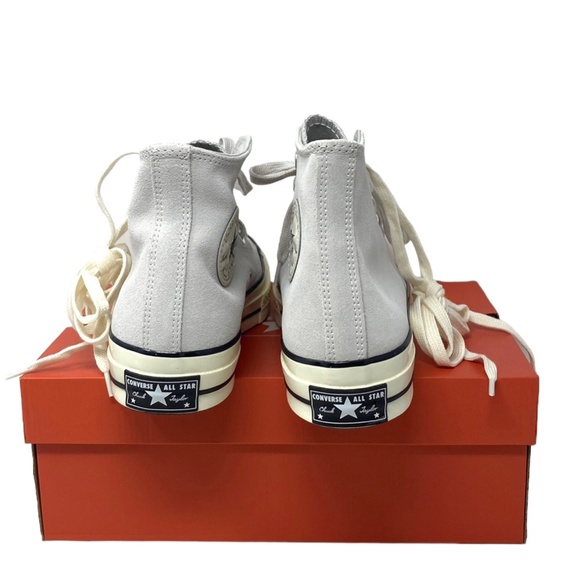 Converse Chuck 70 High Top Suede Shoes Women's Size Pale Putty Casual A01459C - Picture 6 of 9